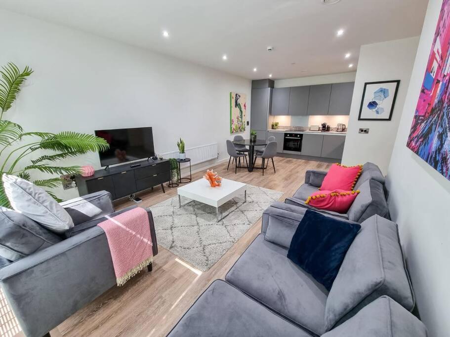 Luxury City Centre Townhouse With Parking Manchester Kültér fotó